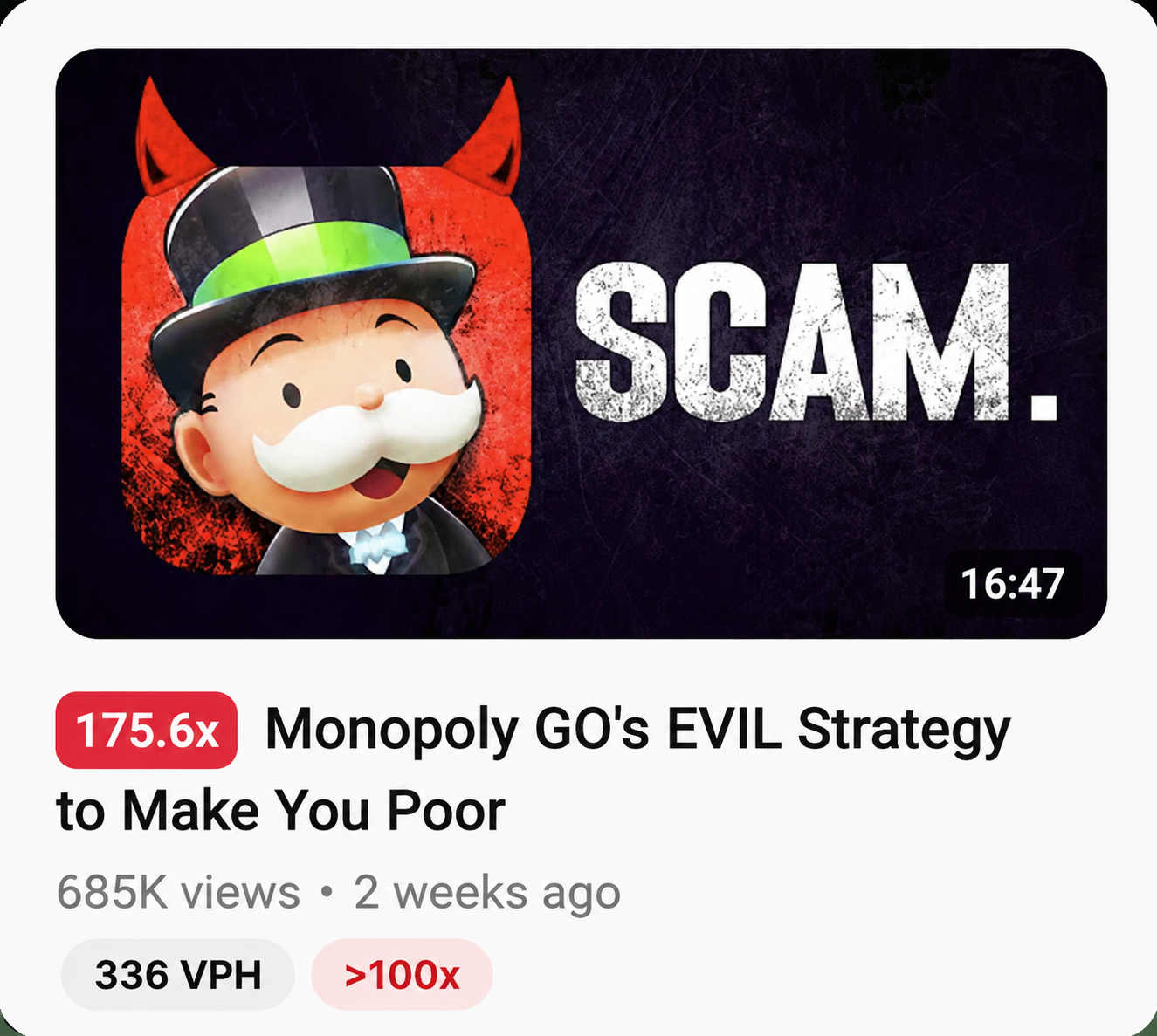 Monopoly GO's Evil Strategy, 685K views